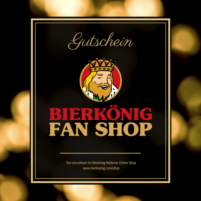 Bierkönig Online Shop Geschenkgutschein